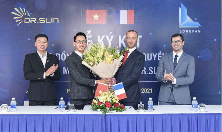 DR SUN ký kết phân phối độc quyền sản phẩm thương hiệu Pháp cùng LOREFAN - 1 DR SUN ký kết phân phối độc quyền sản phẩm thương hiệu Pháp cùng LOREFAN - 1