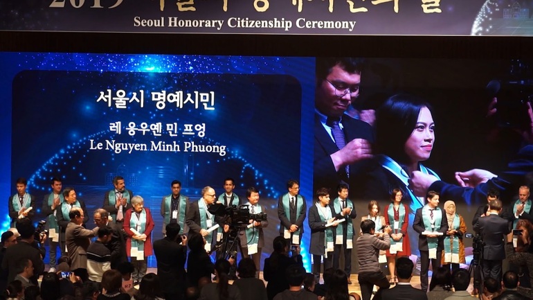 Công dân danh dự Seoul, Nữ giáo sư Việt Nam chia sẻ lời chúc đầu năm mới- 9