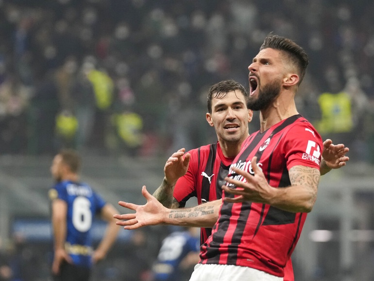 Giroud tỏa sáng khó tin, AC Milan ngược dòng nghẹt thở hạ Inter - 3