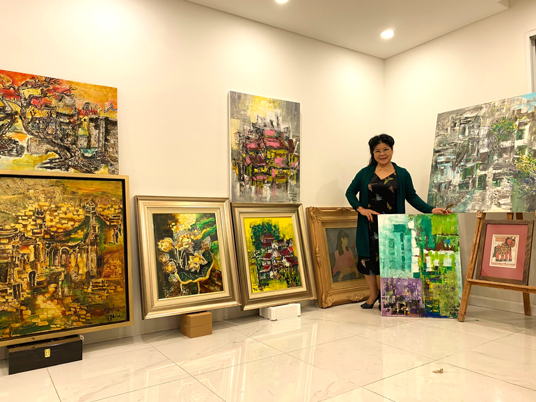 Triển lãm mừng xuân Nhâm Dần tại Không gian Hội họa Văn Dương Thành - 8 Triển lãm mừng xuân Nhâm Dần tại Không gian Hội họa Văn Dương Thành - 8