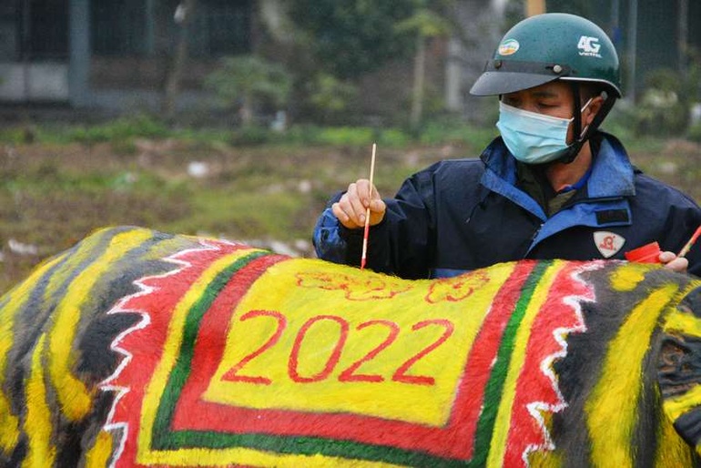 Trâu hóa hổ cho ngày lễ Tịch điền năm Dần  - 8