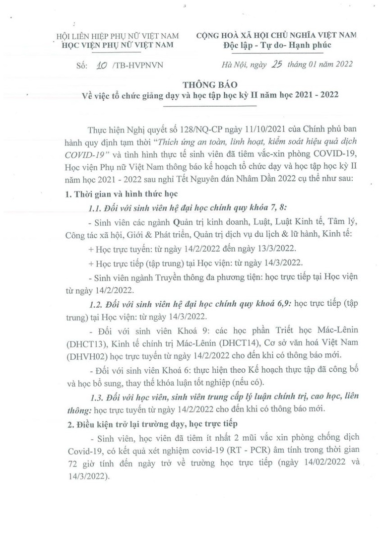 Đại học cả nước ráo riết chuẩn bị đón sinh viên trở lại giảng đường - 7