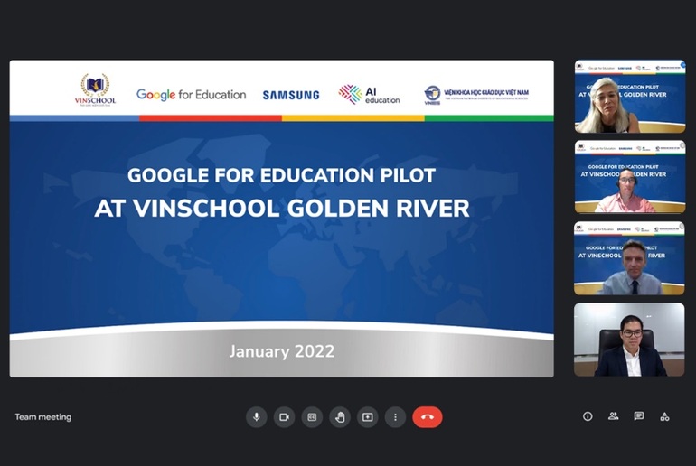 Hợp tác với Google và Samsung, Vinschool ứng dụng công nghệ, nâng cao chất lượng dạy - học - 1 Hợp tác với Google và Samsung, Vinschool ứng dụng công nghệ, nâng cao chất lượng dạy - học - 1