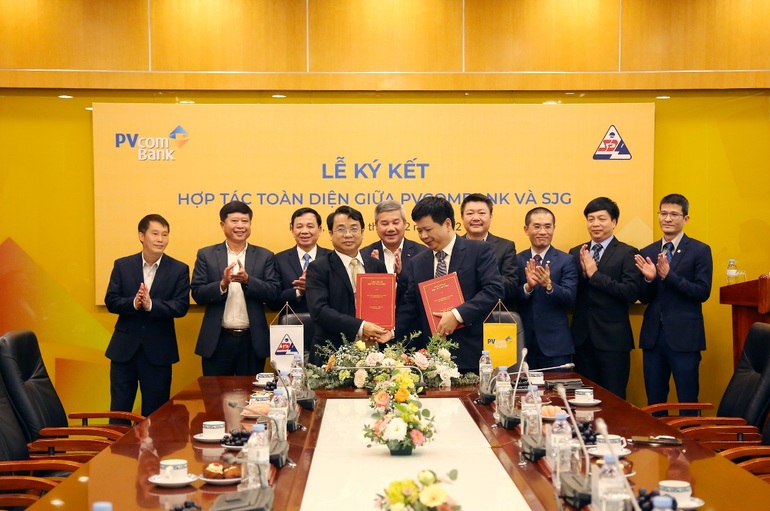 PVcomBank và Tổng Công ty Sông Đà ký thỏa thuận hợp tác toàn diện - 1