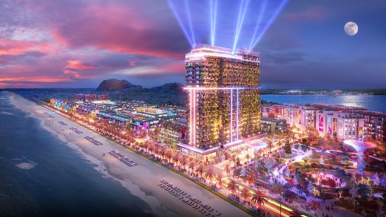Điểm nhấn của tổ hợp tiệc tùng xuyên đêm ở Flamingo Hải Tiến - 1 Điểm nhấn của tổ hợp tiệc tùng xuyên đêm ở Flamingo Hải Tiến - 1