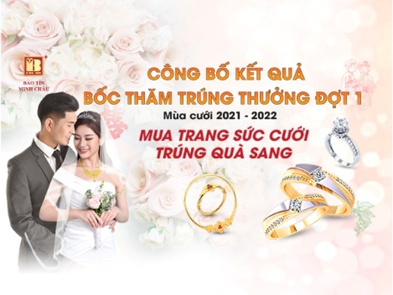 Đón mùa cưới cùng siêu ưu đãi tới 1 tỷ đồng tại Bảo Tín Minh Châu