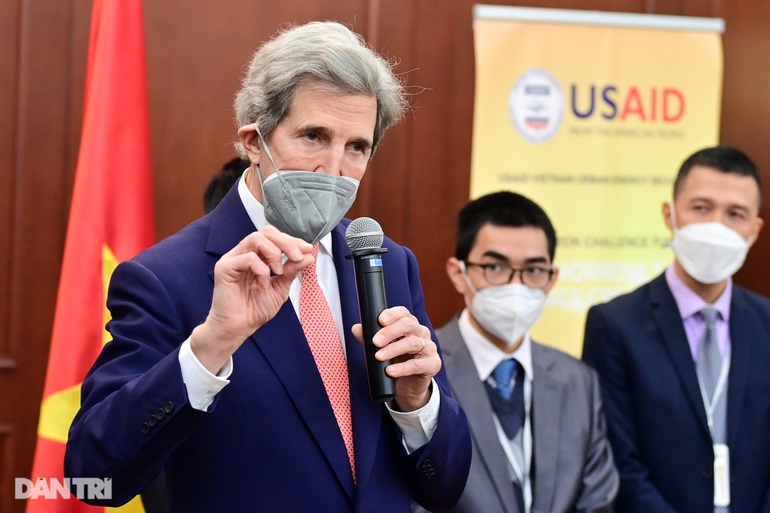 Ông John Kerry: Mỹ sẵn sàng giúp Việt Nam ứng phó biến đổi khí hậu - 1