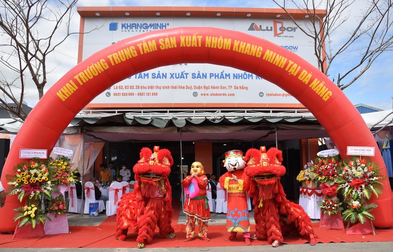 Nhôm Khang Minh khai trương trung tâm sản xuất tại Đà Nẵng - 1 Nhôm Khang Minh khai trương trung tâm sản xuất tại Đà Nẵng - 1