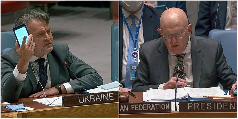 Nga - Ukraine đấu khẩu tại Liên Hợp Quốc vì chiến dịch quân sự của Moscow - 1