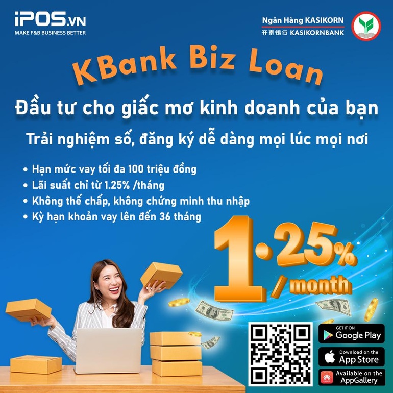 iPOS.vn hợp tác cùng KBank giúp doanh nghiệp FB tiếp cận vốn vay khủng - 4 iPOS.vn hợp tác cùng KBank giúp doanh nghiệp FB tiếp cận vốn vay khủng - 4