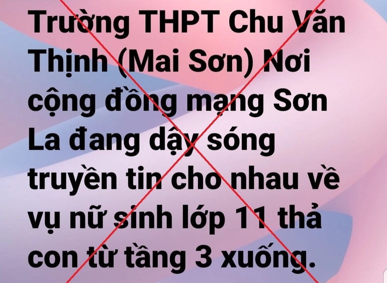 Sự thật thông tin nữ sinh lớp 11 sinh con rồi thả từ tầng 3 xuống đất - 2