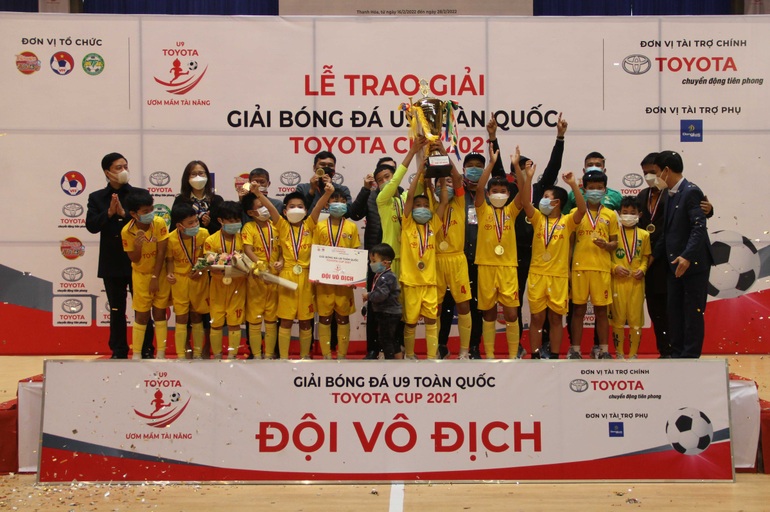 Sông Lam Nghệ An vô địch Giải Bóng đá U9 toàn quốc - 2 Sông Lam Nghệ An vô địch Giải Bóng đá U9 toàn quốc - 2