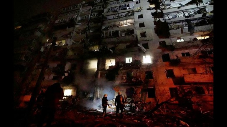 Thủ đô Kiev chìm trong khói lửa chiến sự - 2