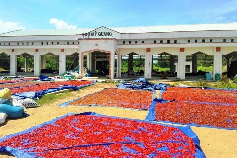 Bình Định: Chợ nông thôn xây dựng tiền tỷ xong… bỏ trống, làm nơi chất củi - 1