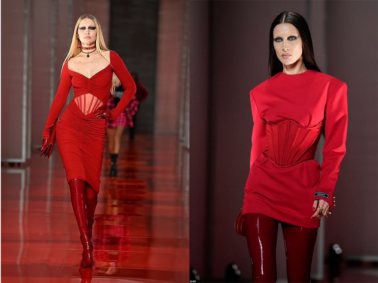 Cặp chị em quyền lực Gigi, Bella sáng nhất tuần lễ thời trang Milan - 3 Cặp chị em quyền lực Gigi, Bella sáng nhất tuần lễ thời trang Milan - 3