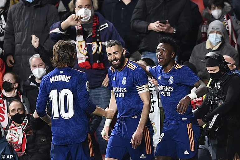 Real Madrid bỏ xa đội nhì bảng đến 9 điểm ở La Liga - 4 Real Madrid bỏ xa đội nhì bảng đến 9 điểm ở La Liga - 4