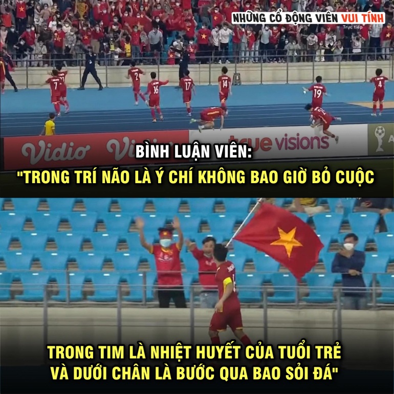 Một kỷ niệm đẹp của tuổi thanh xuân (Ảnh: Những cổ động viên vui tính). Một kỷ niệm đẹp của tuổi thanh xuân (Ảnh: Những cổ động viên vui tính).