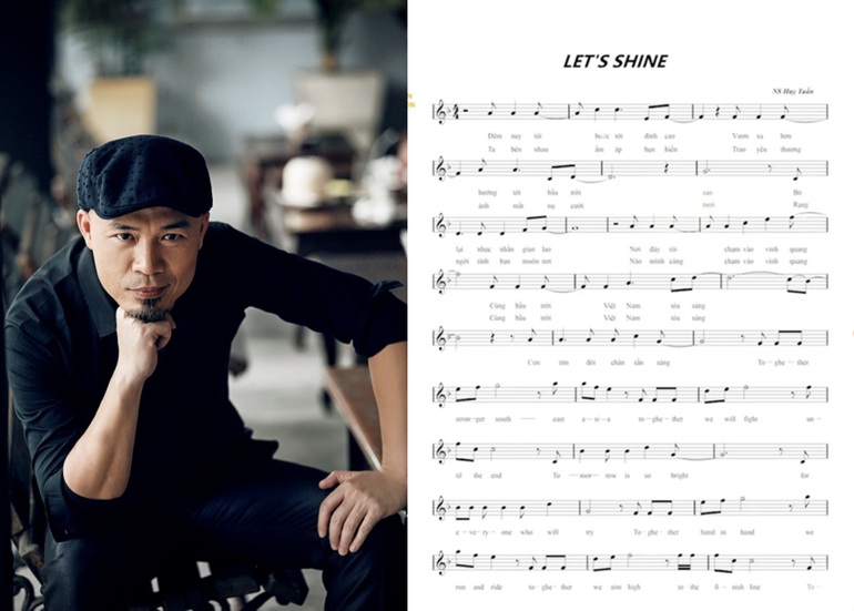 Ca khúc chính thức SEA Games 31: Nhạc sĩ Huy Tuấn hé lộ bí mật đặc biệt - 1