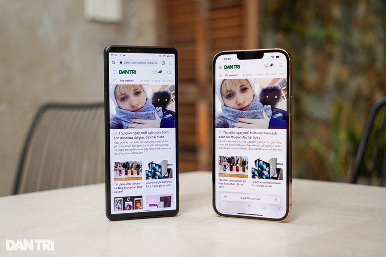 Sony Xperia Pro-I đọ dáng iPhone 13 Pro Max - 5 Sony Xperia Pro-I đọ dáng iPhone 13 Pro Max - 5