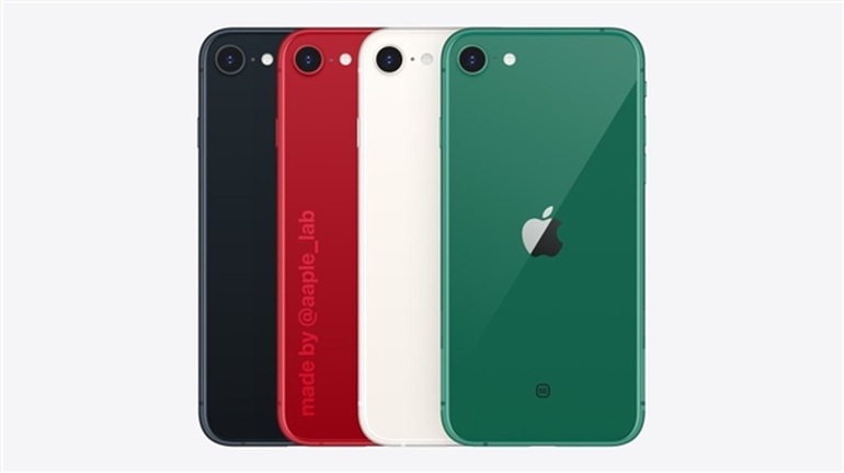 iPhone SE 3 sẽ có thêm tùy chọn phiên bản màu xanh lục (Ảnh: aaple_lab).