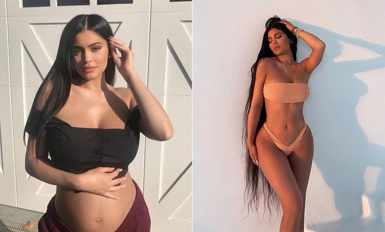 Kiều nữ Kylie Jenner lần đầu tái xuất sau khi sinh con thứ hai - 2 Kiều nữ Kylie Jenner lần đầu tái xuất sau khi sinh con thứ hai - 2