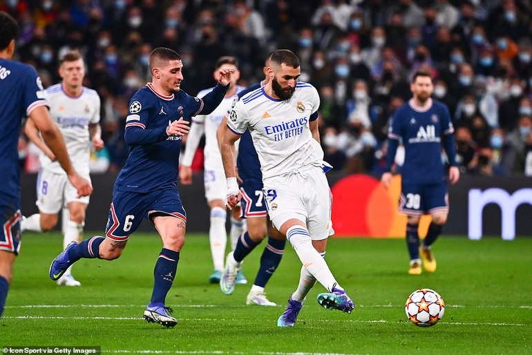Ngược dòng hạ PSG, Real Madrid tiến vào tứ kết Champions League - 4 Ngược dòng hạ PSG, Real Madrid tiến vào tứ kết Champions League - 4