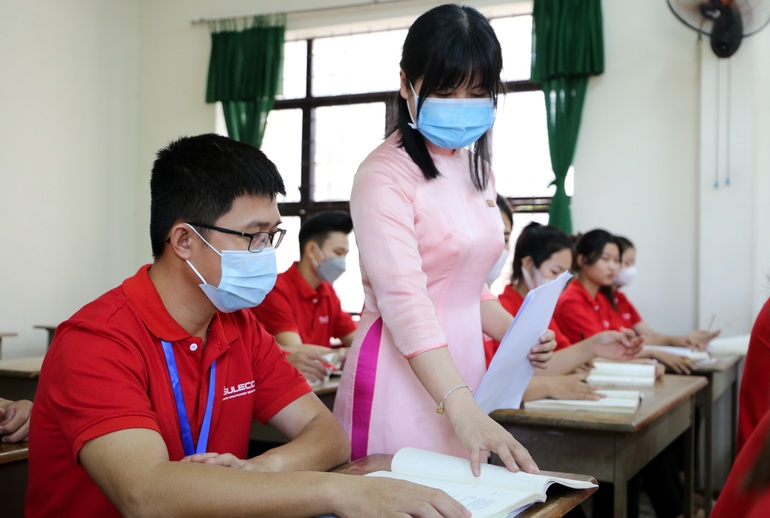 Trường nghề ráo riết đào tạo lại kỹ năng, chờ đưa thực tập sinh đi Nhật - 2 Trường nghề ráo riết đào tạo lại kỹ năng, chờ đưa thực tập sinh đi Nhật - 2