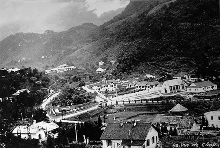 The image of ancient Sapa in the early years of tourism was taken by the French - 3