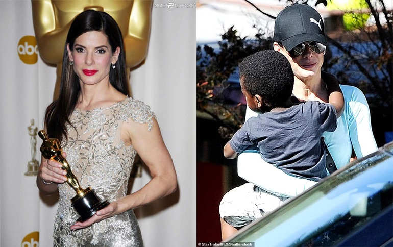 Sandra Bullock muốn tạm dừng đóng phim để chăm sóc hai con nuôi - 2