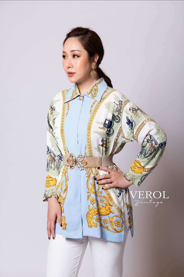 Hoa hậu Ngô Phương Lan rạng rỡ với phong cách vintage - 4 Hoa hậu Ngô Phương Lan rạng rỡ với phong cách vintage - 4