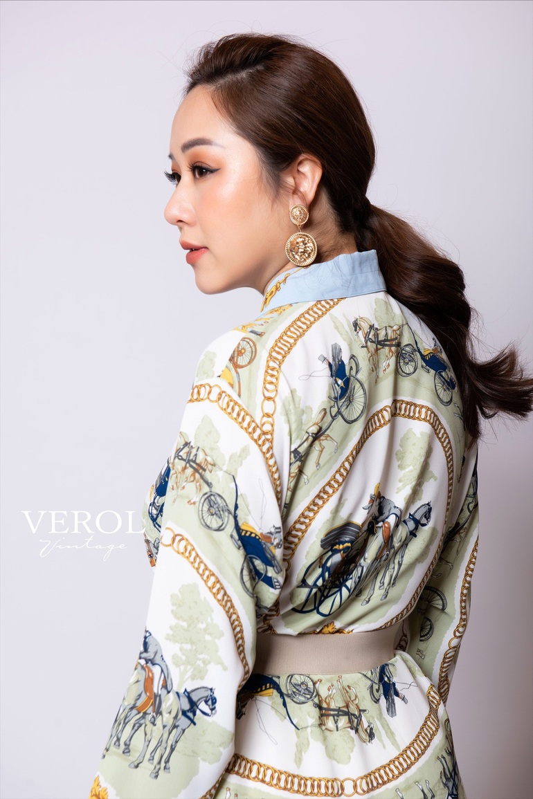 Hoa hậu Ngô Phương Lan rạng rỡ với phong cách vintage - 9 Hoa hậu Ngô Phương Lan rạng rỡ với phong cách vintage - 9