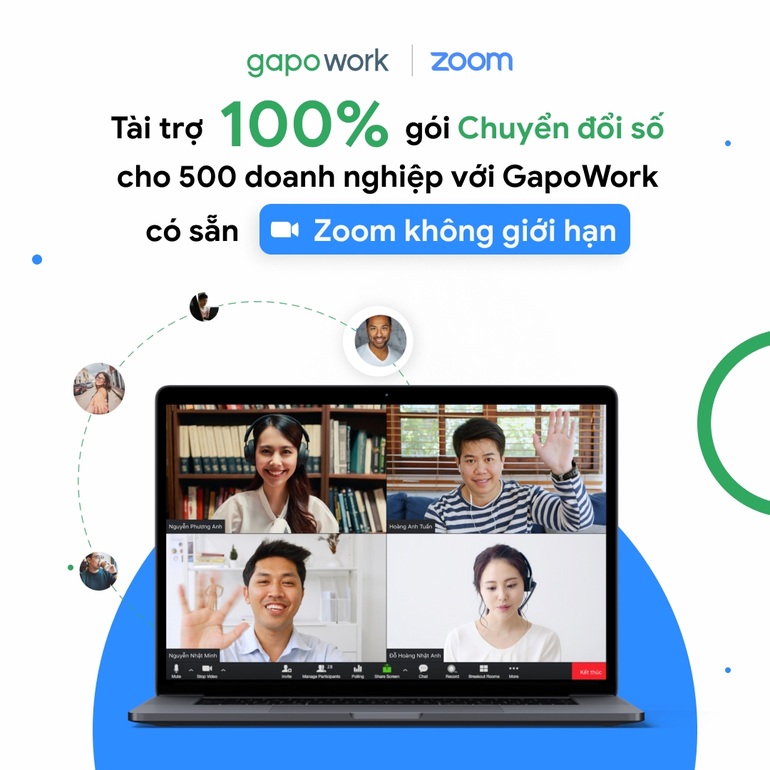 GapoWork tài trợ 100% gói chuyển đổi số cho 500 doanh nghiệp - 3