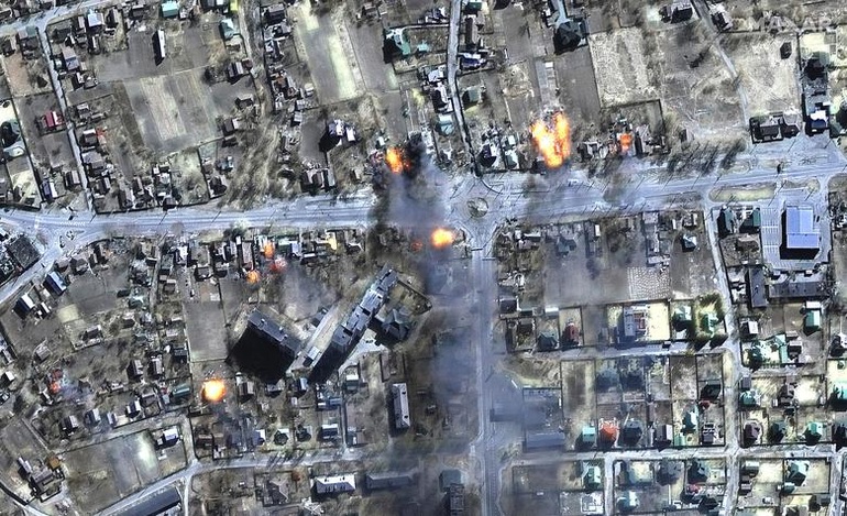 Khói lửa bom đạn bủa vây Ukraine sau 3 tuần chiến sự - 10