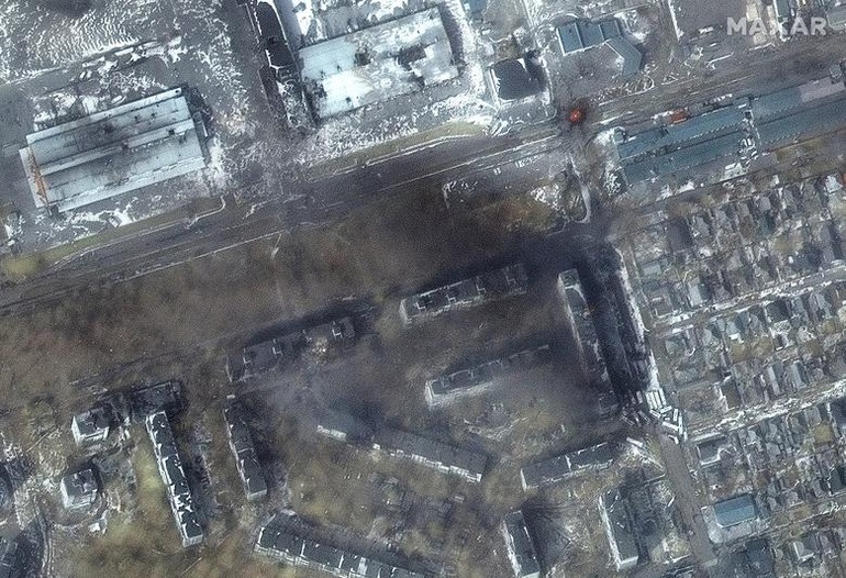 Khói lửa bom đạn bủa vây Ukraine sau 3 tuần chiến sự - 12