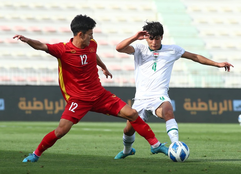 U23 Việt Nam hòa tiếc nuối trước U23 Iraq - 1 U23 Việt Nam hòa tiếc nuối trước U23 Iraq - 1