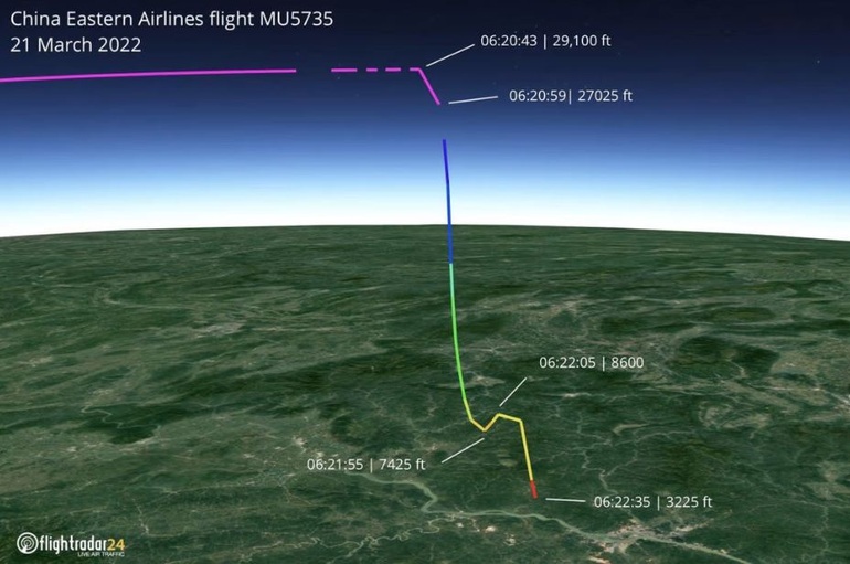 The pilot's failed attempt to save the plane in the tragedy in China - 2