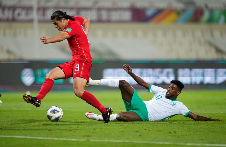 Underperforming, the Chinese team was still lucky to hold a draw with Saudi Arabia - 3