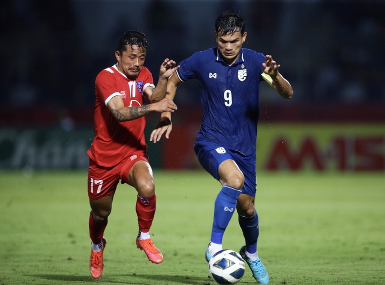 Thailand struggled to defeat Nepal in a friendly match - 2