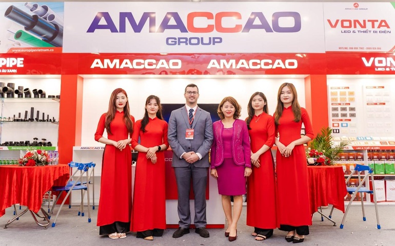 AMACCAO's mark at Vietbuild 2022 as the main sponsor - 7