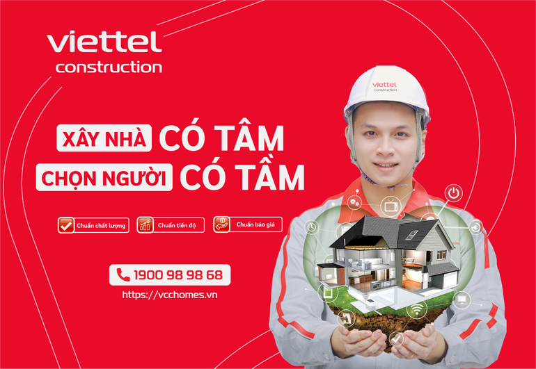 Dịch vụ xây nhà trọn gói của Công trình Viettel - 1