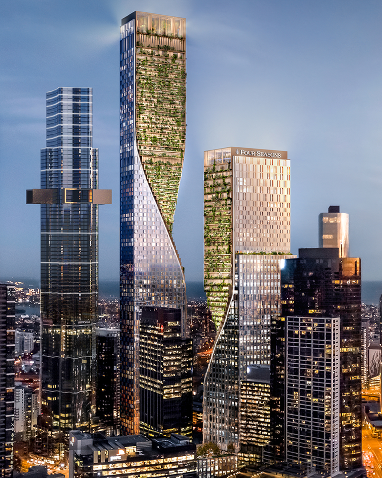 Kiến trúc độc đáo của tòa nhà hứa hẹn cao nhất Australia - 1 Kiến trúc độc đáo của tòa nhà hứa hẹn cao nhất Australia - 1