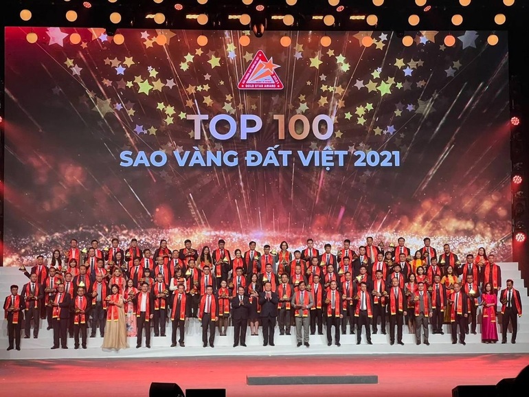 Vietlott đạt giải thưởng Top 100 Sao Vàng đất Việt - 2 Vietlott đạt giải thưởng Top 100 Sao Vàng đất Việt - 2
