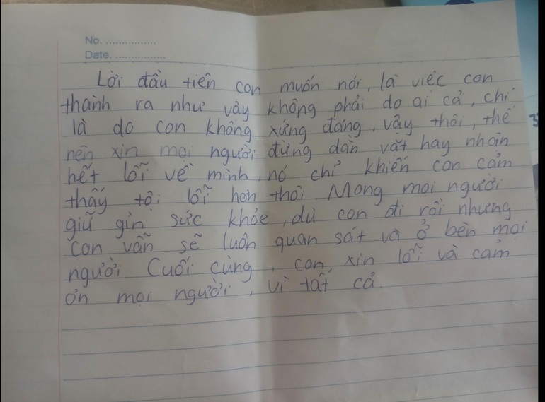 Bắc Ninh: Nữ sinh lớp 8 treo cổ tự tử, nghi do trầm cảm - 2