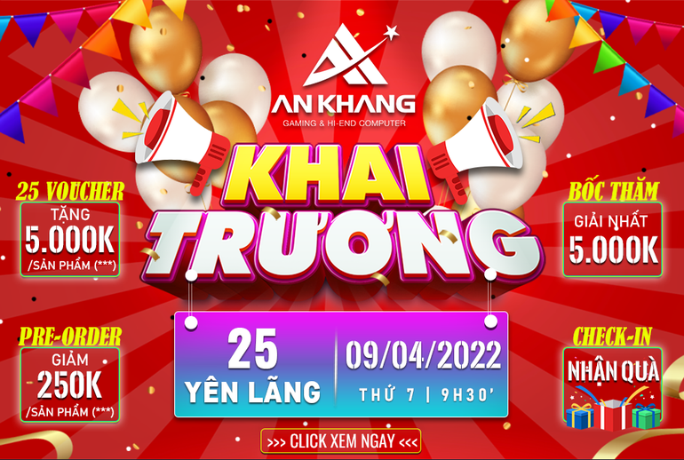 An Khang Computer khai trương showroom mới tại Hà Nội