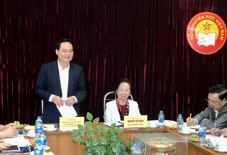 Ban Tuyên giáo Trung ương làm việc với Hội Khuyến học Việt Nam - 1 Ban Tuyên giáo Trung ương làm việc với Hội Khuyến học Việt Nam - 1