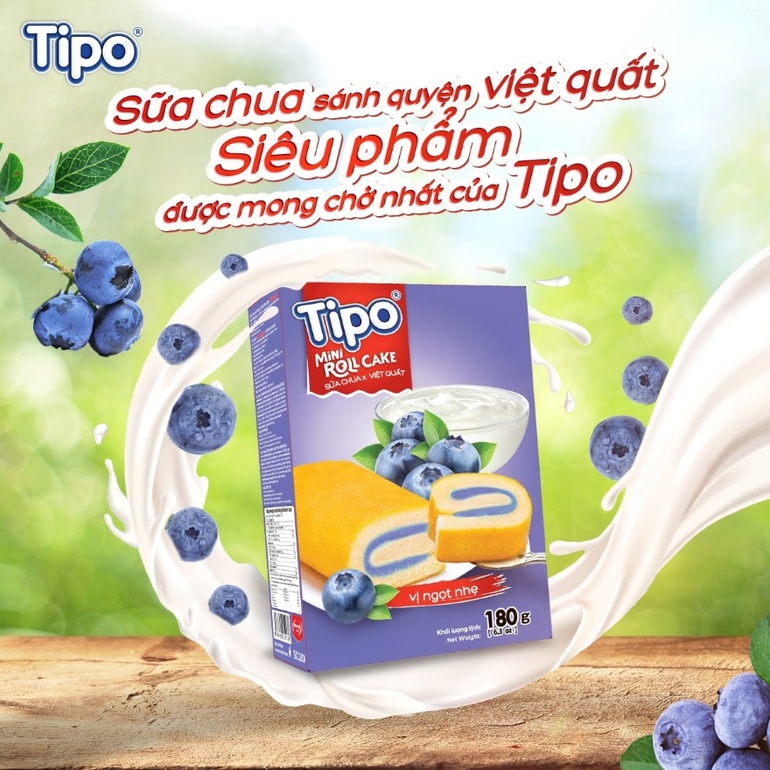 Tipo giảm ngọt trong dòng bánh bông lan mới - 1 Tipo giảm ngọt trong dòng bánh bông lan mới - 1