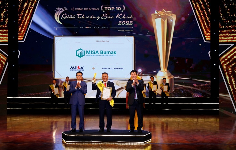 Phần mềm quản lý Ngân sách Nhà nước MISA Bumas đạt giải Sao Khuê 2022
