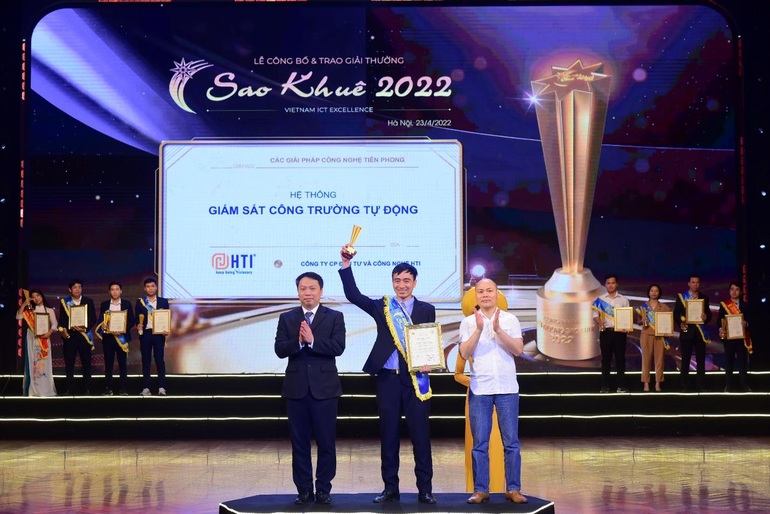 Hệ thống giám sát công trường tự động của HTI Group đạt giải Sao Khuê 2022