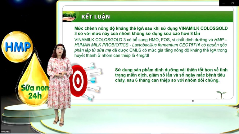 Hội thảo khoa học về tăng cường miễn dịch cho trẻ từ sữa non và lợi khuẩn HMP - 2 Hội thảo khoa học về tăng cường miễn dịch cho trẻ từ sữa non và lợi khuẩn HMP - 2