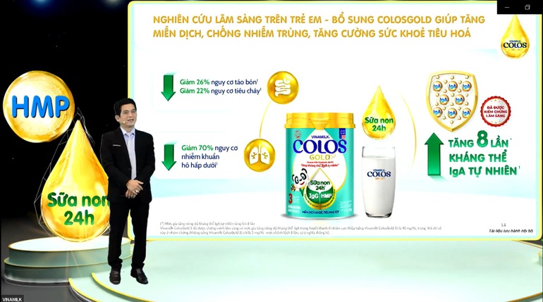 Hội thảo khoa học về tăng cường miễn dịch cho trẻ từ sữa non và lợi khuẩn HMP - 3 Hội thảo khoa học về tăng cường miễn dịch cho trẻ từ sữa non và lợi khuẩn HMP - 3
